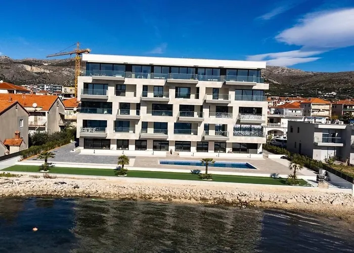 Seaside With A Swimming Pool Seget Donji, - 22929 *
