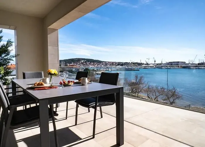 Seaside With A Swimming Pool Seget Donji, - 22929